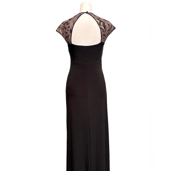 Lauren Ralph Lauren Black Evening Gown Size 2 - Picture 9 of 16
